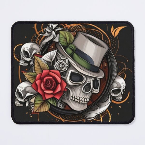 Item preview, top hat skull designed and sold by TheDarkVault.