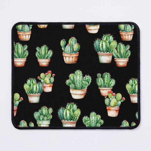 Item preview, cactus watercolor pattern designed and sold by in-leggings.