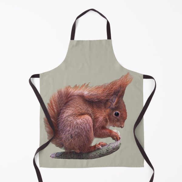 Item preview, Red squirrel eating nuts designed and sold by Dalyndigital Photography.