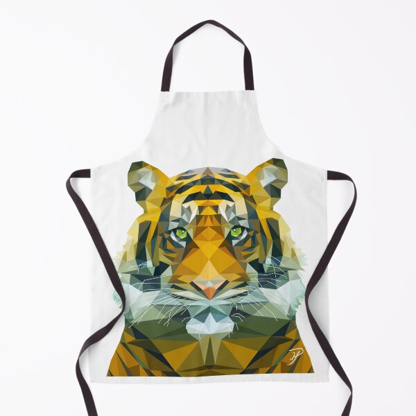 Item preview, Graphic Tiger in Triangles designed and sold by Mike Payne.