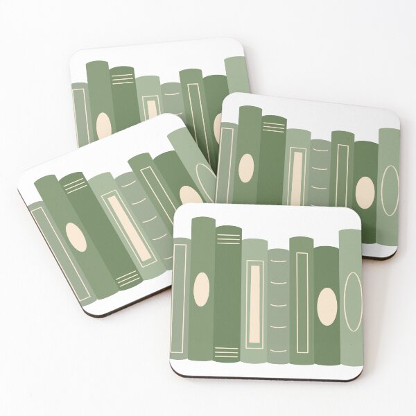 Item preview, Book Shelf Aesthetic Green designed and sold by AmitRST.