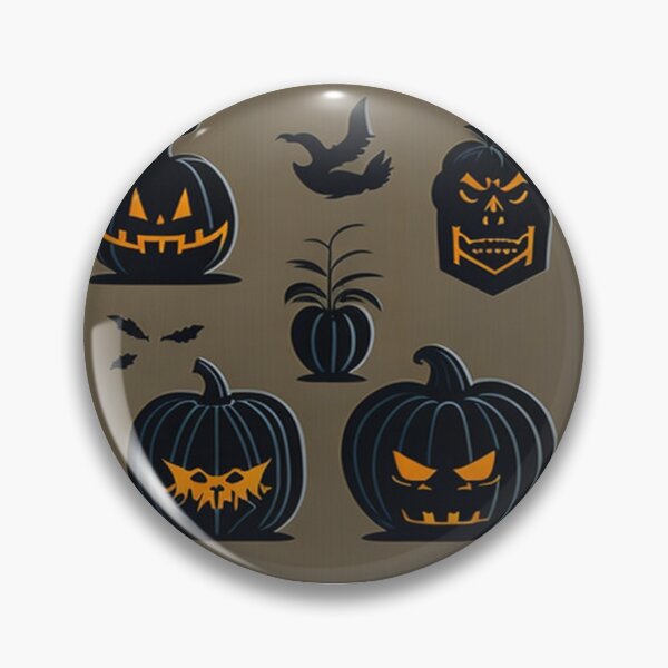 Item preview, halloween black pumpkin designed and sold by NameOne.