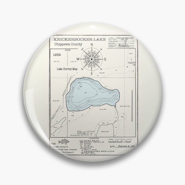 Artikelvorschau, Knickerbocker Lake WI Chippewa County entworfen und verkauft von Jean Plout.