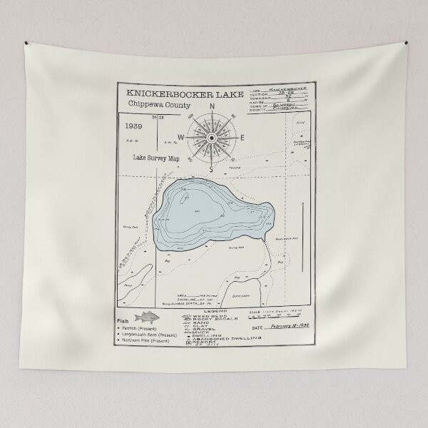 Item preview, Knickerbocker Lake WI Chippewa County designed and sold by Jean Plout.