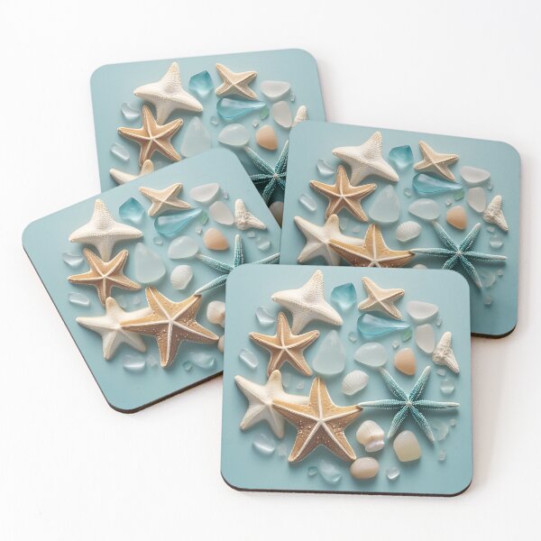 Item preview, Seashells on Blue designed and sold by scottanderson2.