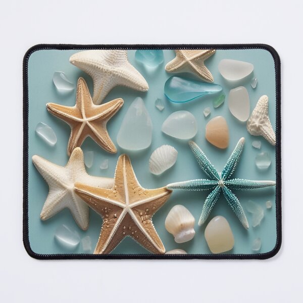 Item preview, Seashells on Blue designed and sold by scottanderson2.