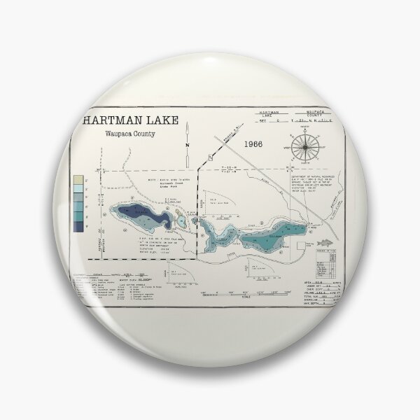 Item preview, Hartman Lake WI Waupaca County designed and sold by Jean Plout.