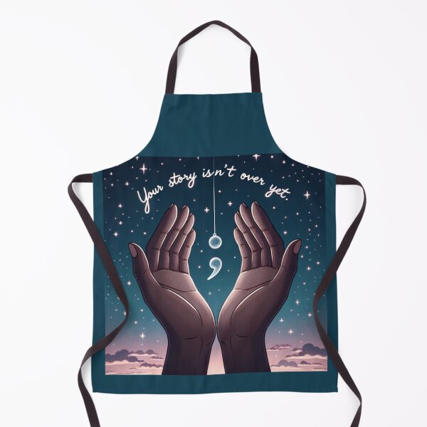 Item preview, Your Story Isn't Over Yet - Suicide Prevention designed and sold by ZenEverAI.