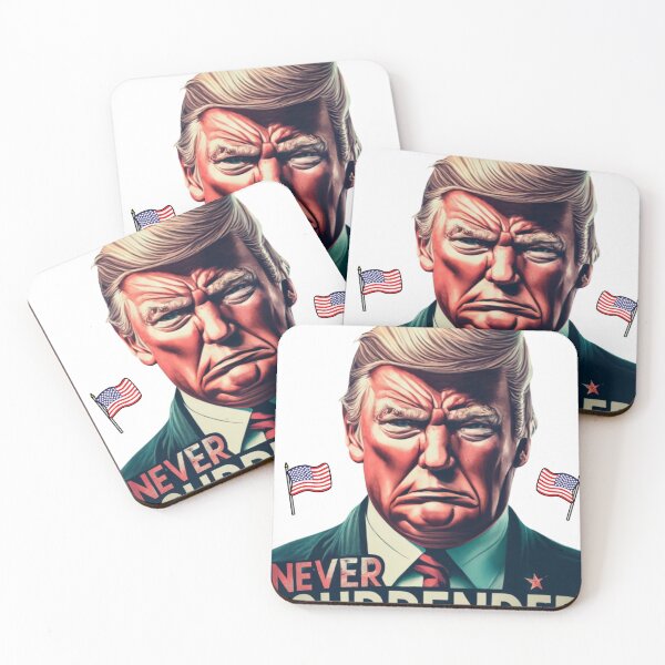 Item preview, Angry Trump - Never Surrender T-shirt  designed and sold by greenline4.