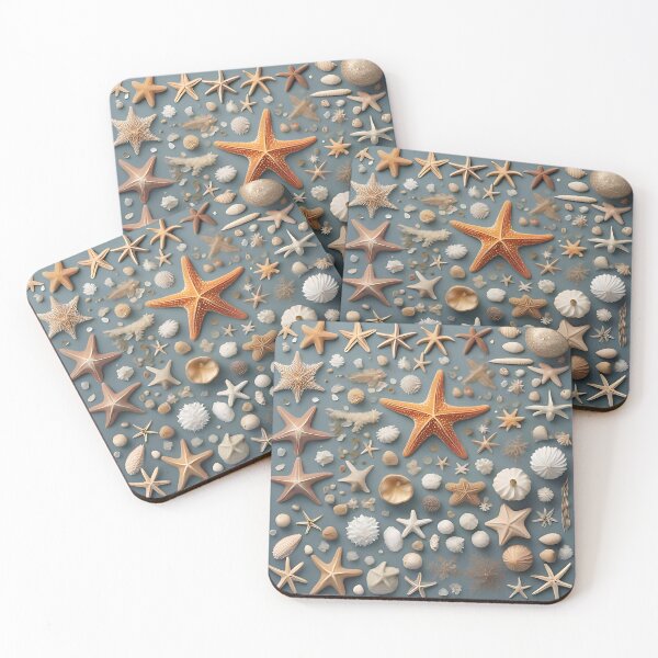 Item preview, Starfish and Shells designed and sold by scottanderson2.