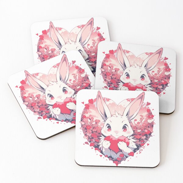 Item preview, I Fluff You Cute Love Bunny Easter Valentine designed and sold by Nightarcade.