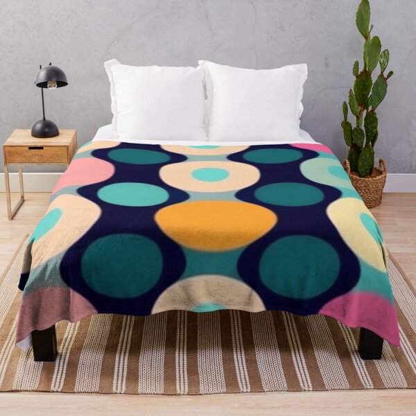 Item preview, Colorful circle pattern  designed and sold by Roxburylane.