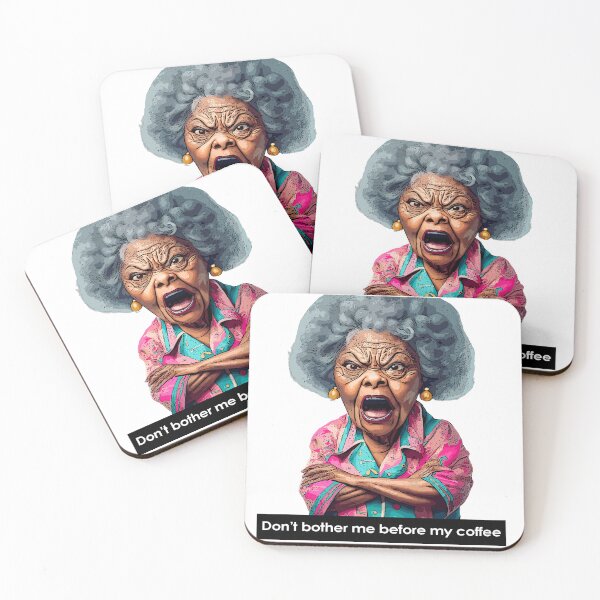 Item preview, Black Grandma - Coffee designed and sold by CorvegaDesigns.