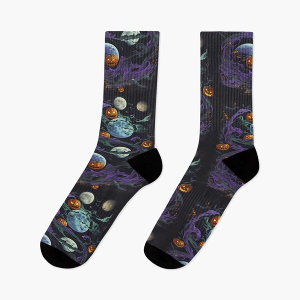 Item preview, Halloween Space collision with meteors designed and sold by Mayalogo.