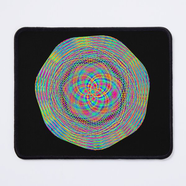 Item preview, Kaleidoscopic Rainbow Spiral Mandala designed and sold by Deborah Camp.