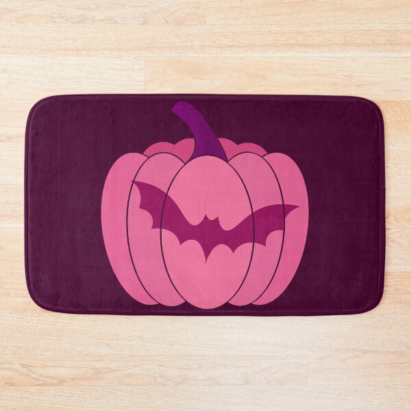 Item preview, Pink Pumpkin for Halloween Pumpkin with Bat Pink Halloween Party  designed and sold by AlwaysBeAStar.