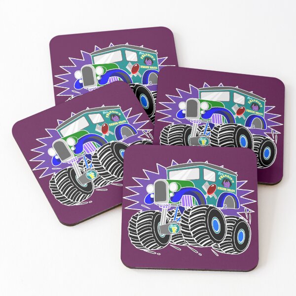 Item preview, Frankie's Bride Monster Truck Halloween Wheels designed and sold by chocolatefund.