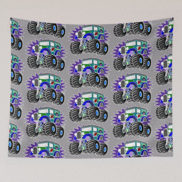 Item preview, Frankie's Bride Monster Truck Halloween Wheels designed and sold by chocolatefund.