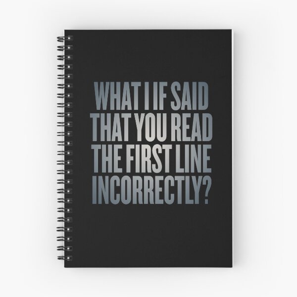 Item preview, What I if said that you read the first line incorrectly? v.4 designed and sold by x1brett.