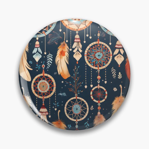 Item preview, Colorful detailed Dreamcatcher art print designed and sold by dcrc.