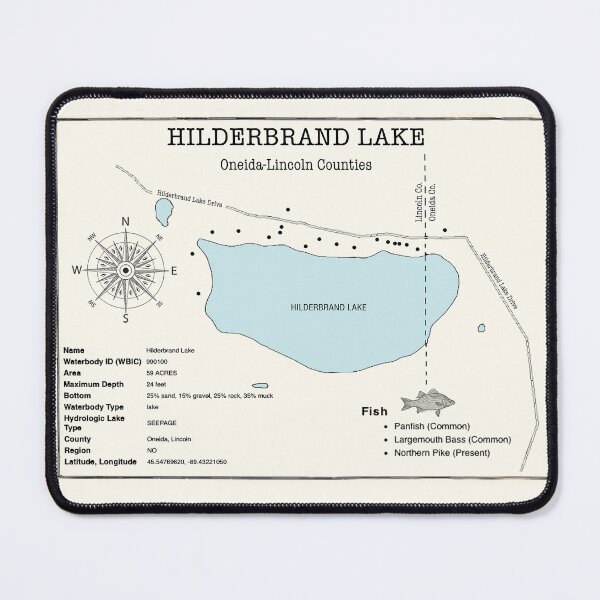 Item preview, Hilderbrand Springs Lake WI Oneida County designed and sold by Jean Plout.