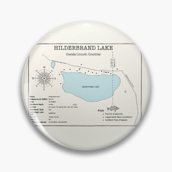 Item preview, Hilderbrand Springs Lake WI Oneida County designed and sold by Jean Plout.