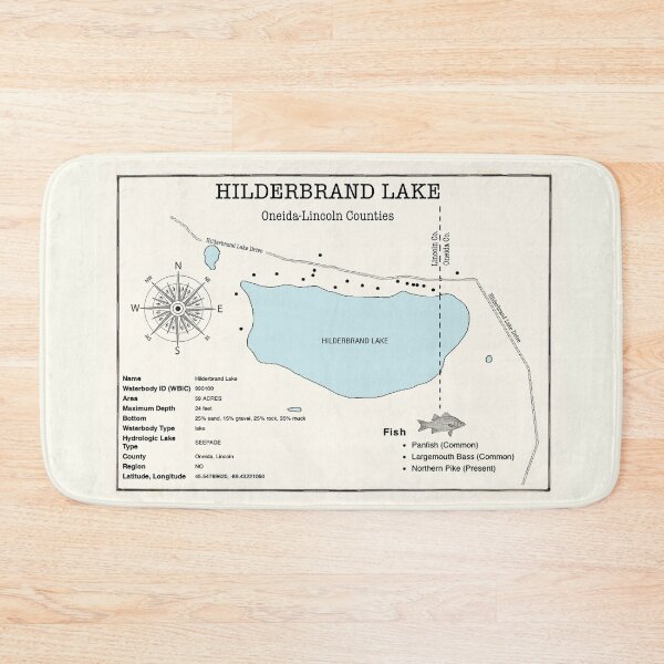 Item preview, Hilderbrand Springs Lake WI Oneida County designed and sold by Jean Plout.