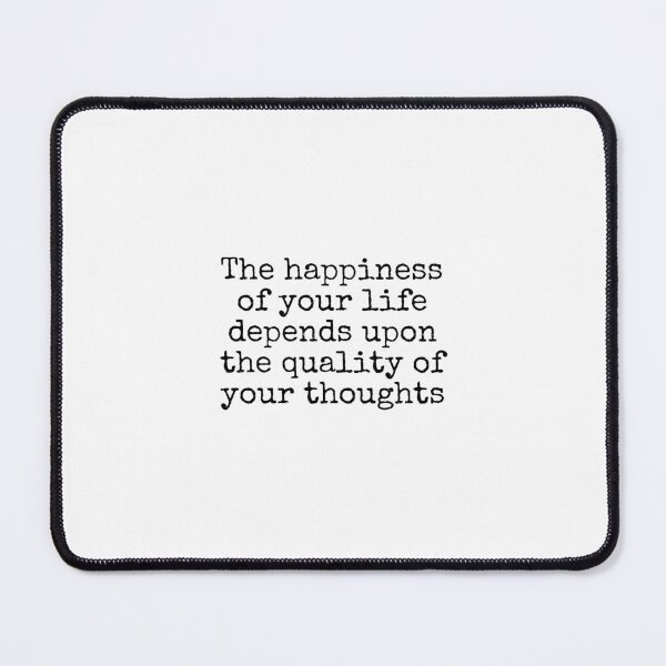 Item preview, Marcus Aurelius Quote - Happiness designed and sold by Inspirationmotivation.