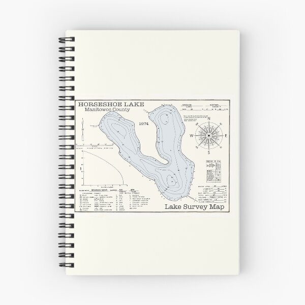 Item preview, Horseshoe Lake WI Manitowoc County designed and sold by Jean Plout.