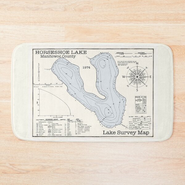Item preview, Horseshoe Lake WI Manitowoc County designed and sold by Jean Plout.