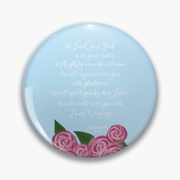 Item preview, Zephaniah 3:17 designed and sold by amwlettering.