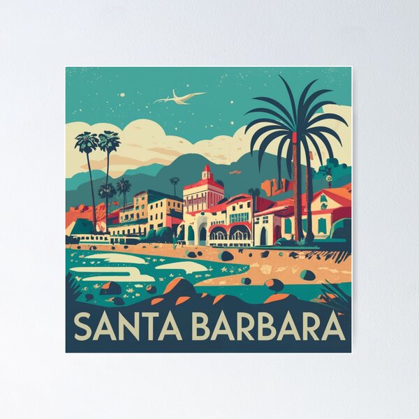 Item preview, California Santa Barbara California Beach designed and sold by yunamaliskova.