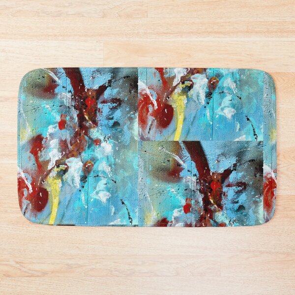 Item preview, Wall art abstract urban art mural  designed and sold by Tropical Blood.