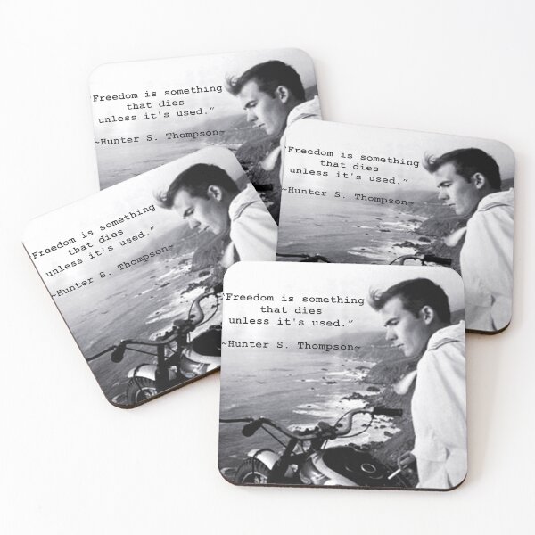 Item preview, Hunter S Thompson - Freedom designed and sold by IKET.