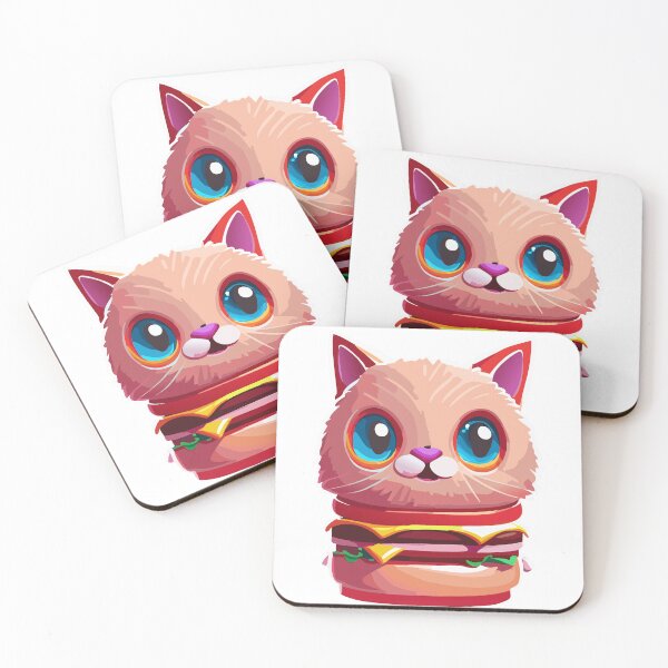 Item preview, Cat Cheeseburger Cartoon designed and sold by CekDesigns.