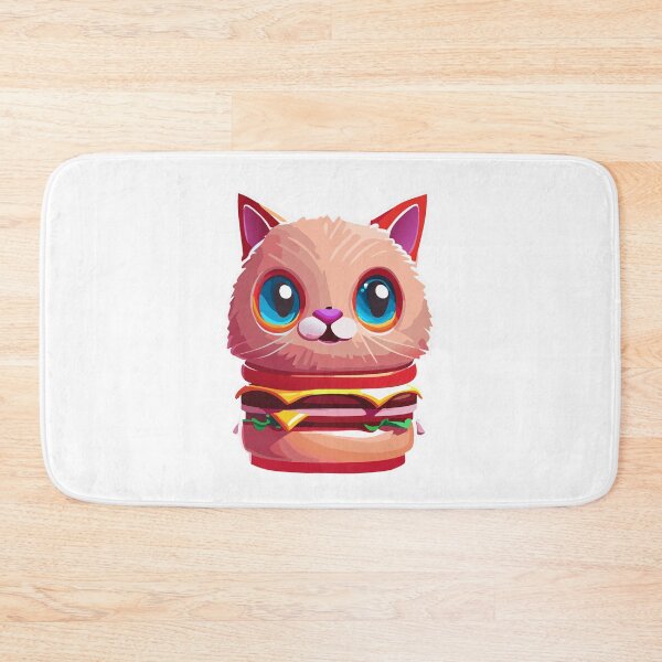 Item preview, Cat Cheeseburger Cartoon designed and sold by CekDesigns.