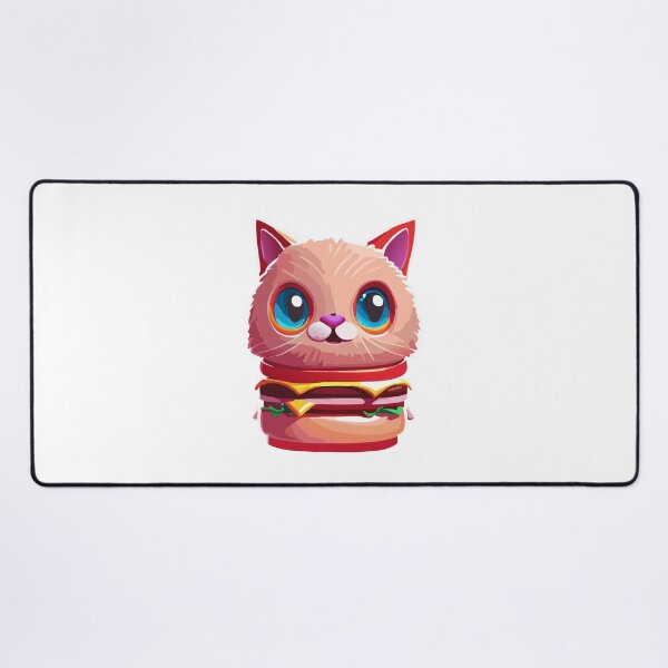 Item preview, Cat Cheeseburger Cartoon designed and sold by CekDesigns.