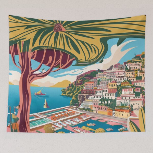 Item preview, Amalfi Colorful designed and sold by yunamaliskova.