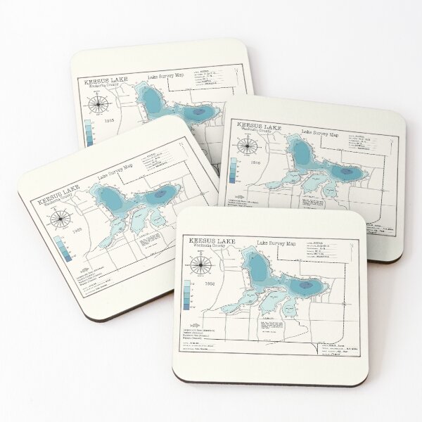 Item preview, Keesus Lake WI Waukesha County designed and sold by Jean Plout.