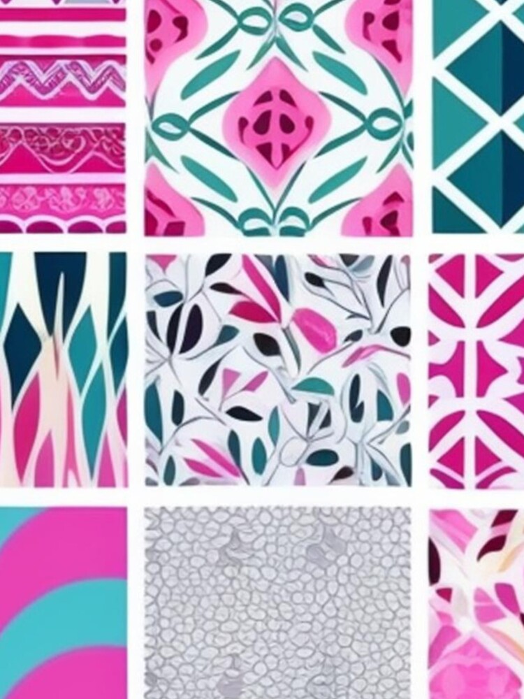 Thumbnail 4 of 4, iPhone Case, Colorful abstract pattern Patchwork  designed and sold by Roxburylane.