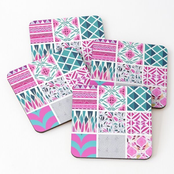 Item preview, Colorful abstract pattern Patchwork  designed and sold by Roxburylane.