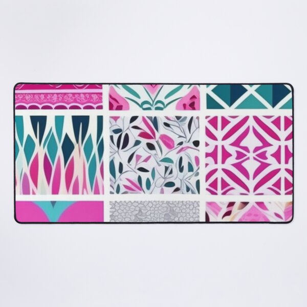 Item preview, Colorful abstract pattern Patchwork designed and sold by Roxburylane.