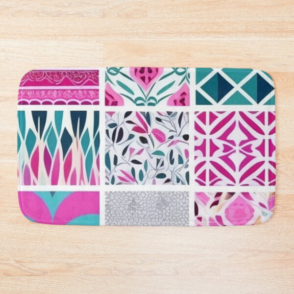 Item preview, Colorful abstract pattern Patchwork  designed and sold by Roxburylane.