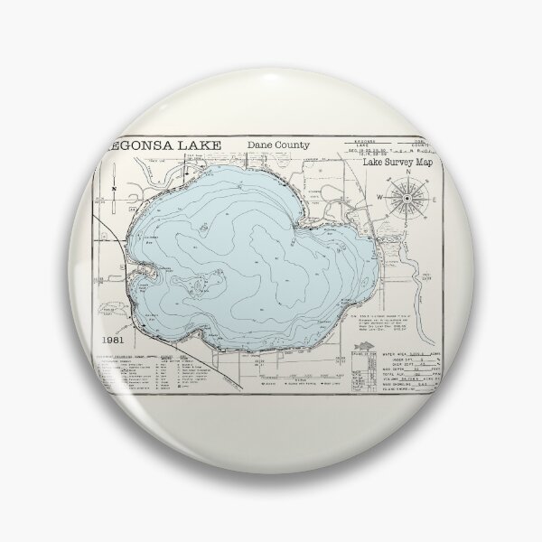 Item preview, Kegonsa Lake WI Dane County designed and sold by Jean Plout.