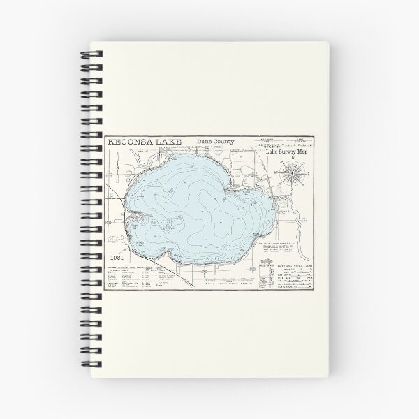 Item preview, Kegonsa Lake WI Dane County designed and sold by Jean Plout.