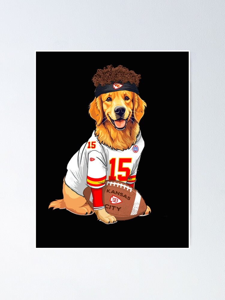 Football Jersey Mahomes Dog Jersey Kansas City Chiefs Poncho Pets