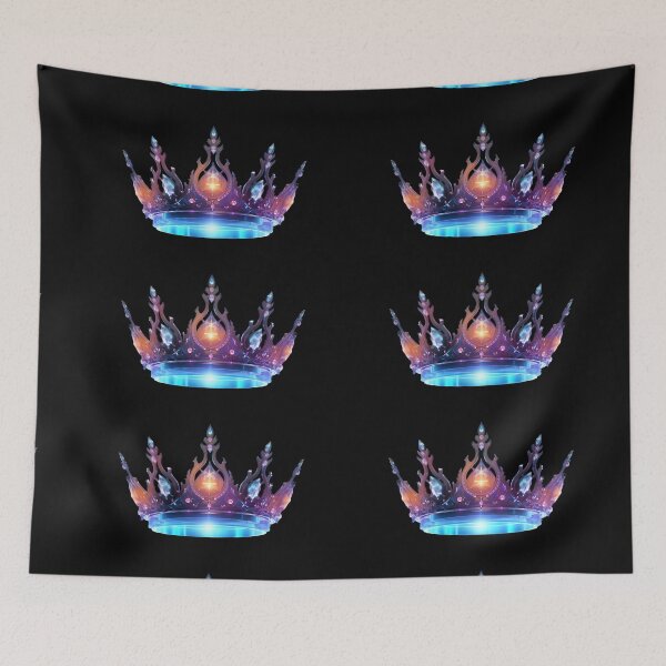 Item preview, Fluorescent crown designed and sold by AI-Only Creations.