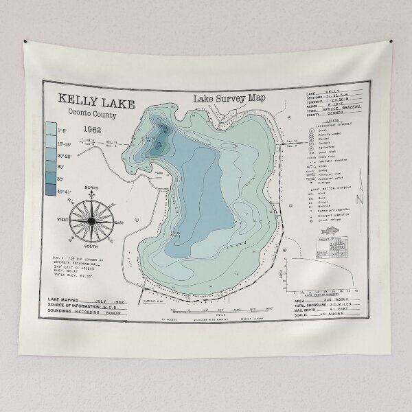 Item preview, Kelly Lake WI Oconto County designed and sold by Jean Plout.