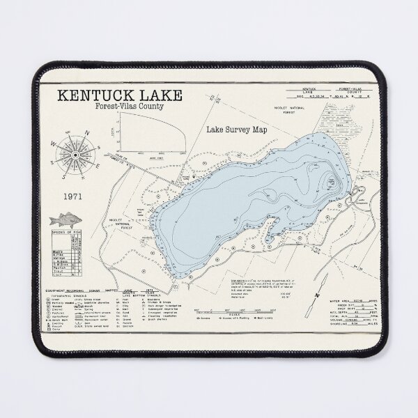 Item preview, Kentuck Lake WI Forest and Vilas Counties designed and sold by Jean Plout.