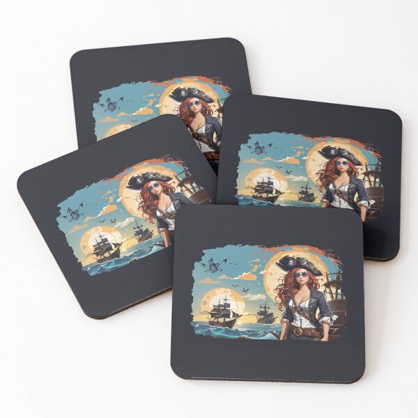 Item preview, Modern Pirate Girl designed and sold by Becooldesing.